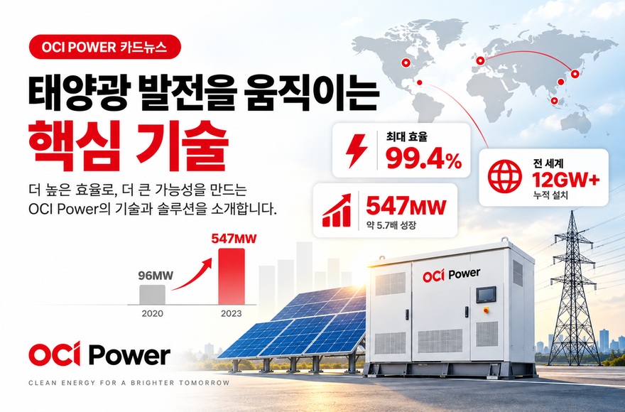 태양광 발전을 움직이는 핵심 기술