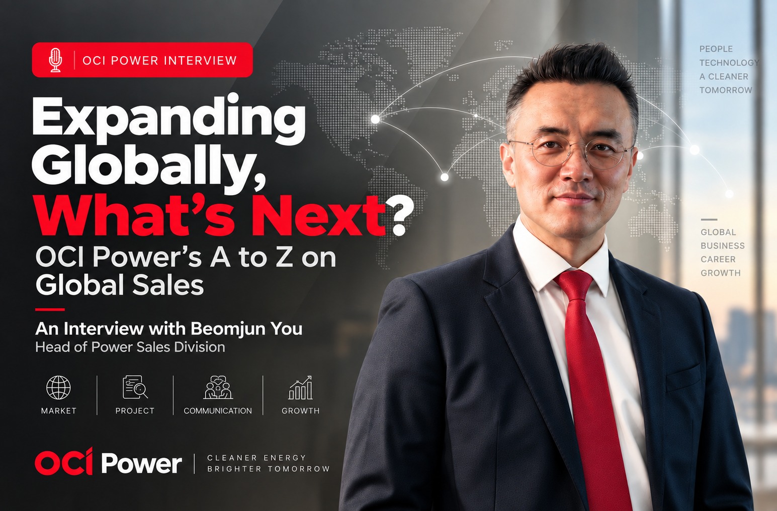 [Interview] What Does Overseas Sales at OCI Power Actually Do?