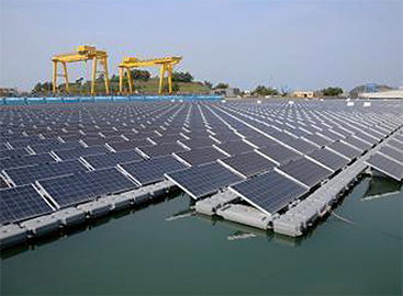 OCI파워 태양광인버터 주요실적 | 세종시 서부발전 수상태양광 5.9MW